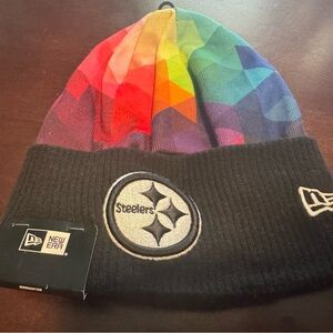 Pittsburgh Steelers NFL New Era ‘Crucial catch’ Beanie NEW WITH TAGS
